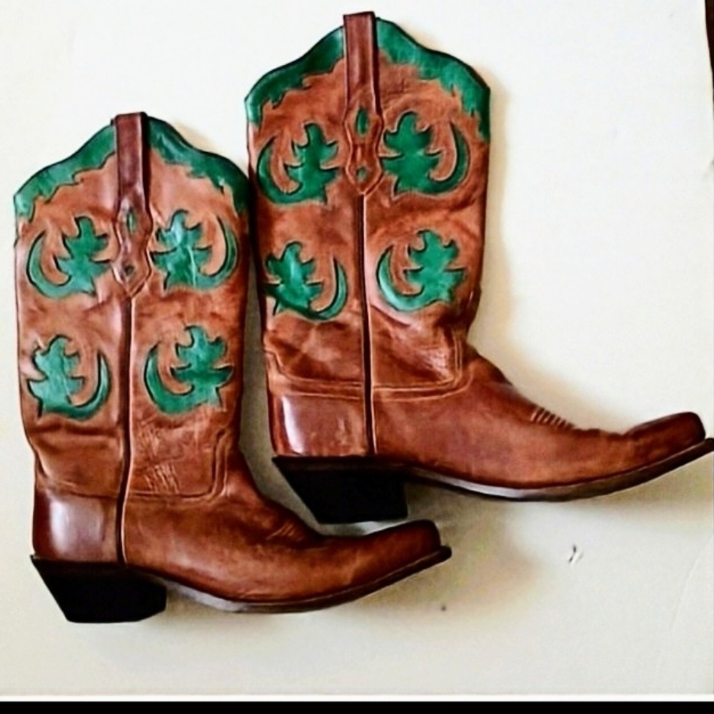 Old West Western Boots sz 7.5